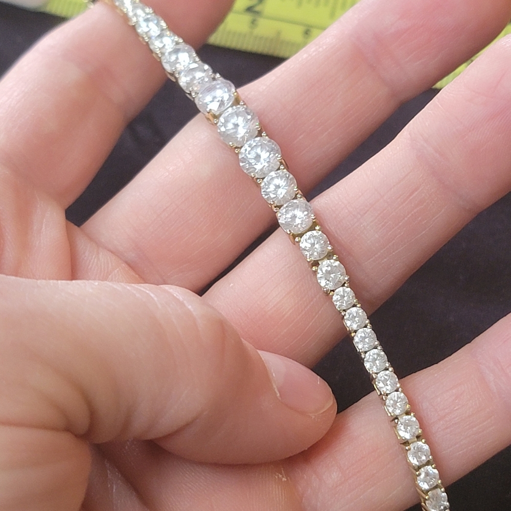 Journey tennis bracelet